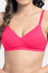 Tweens Padded Non Wired Full Coverage T-Shirt Bra - Dark Pink — thumbnail 5